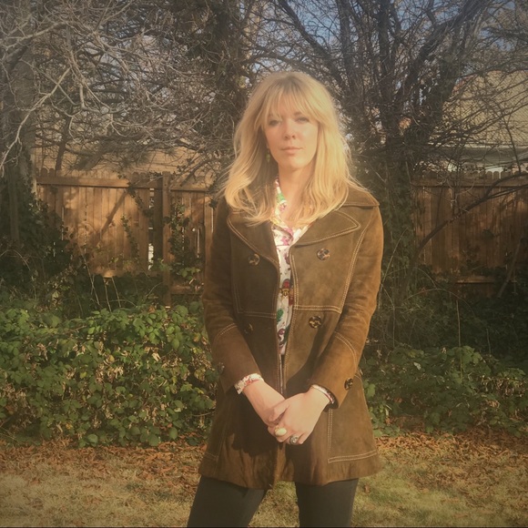 SOLD || SOFTEST VTG Suede Jacket - Picture 4 of 6